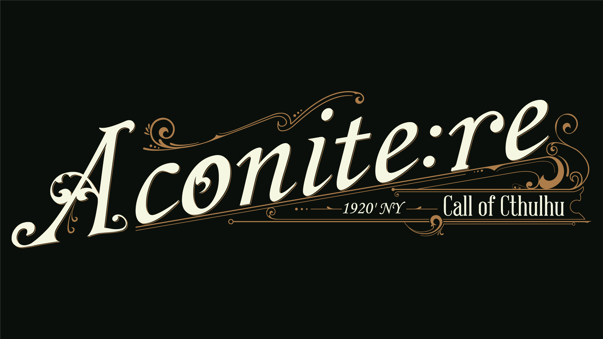 「Aconite:re」ロゴ / ココフォリアゲーム画面デザイン